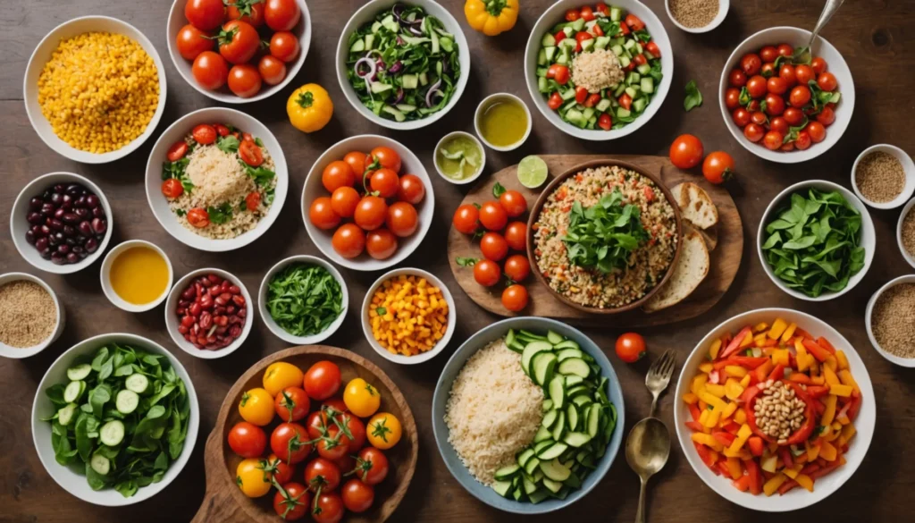 aliments sains pour dîner