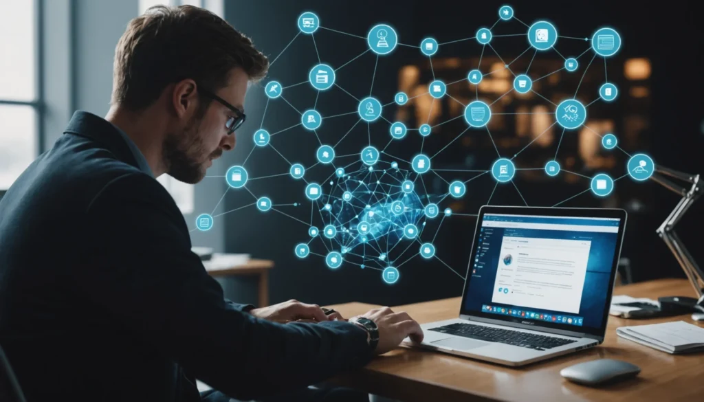 lorsqu'un utilisateur fait une recherche sur le web