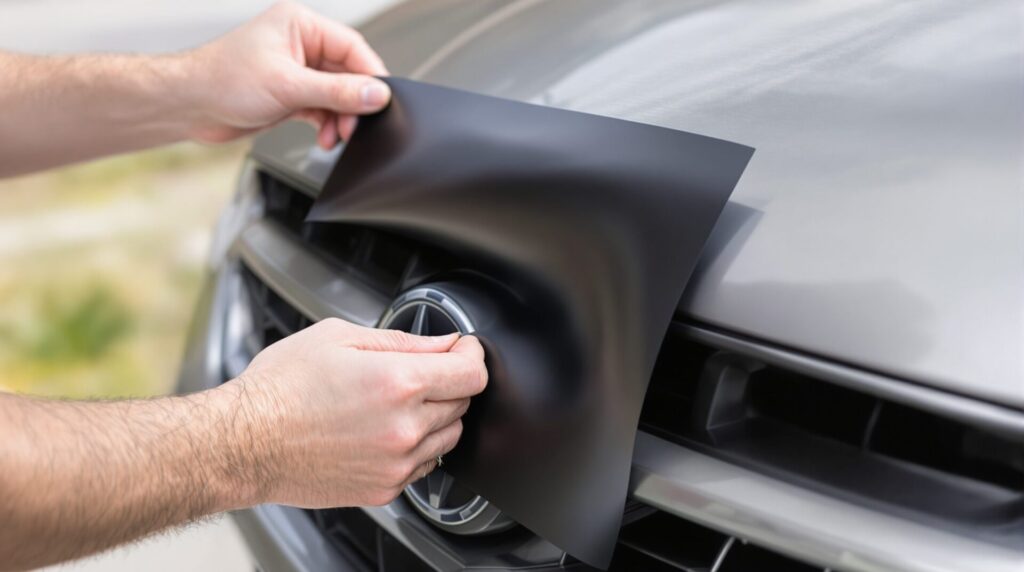 covering logo voiture