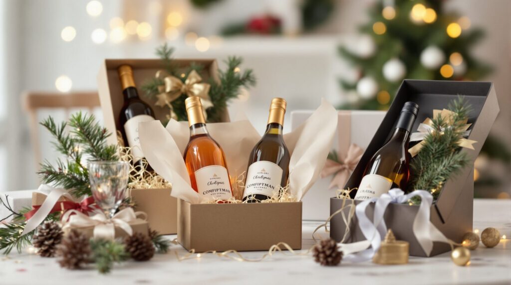 coffret vin noel