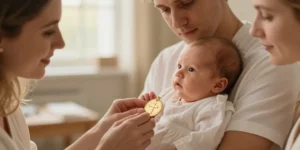 Comment choisir une médaille de baptême pour un nouveau-né ?