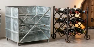 casier à vin métal