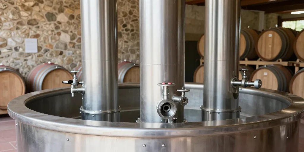 cuve en inox pour vin
